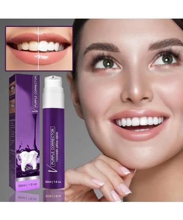 V34 Purple Toothpaste - Teeth Whitening Solution | 50ml Stain Removal for Brighter Smiles - Buy Online on GoSupps.com