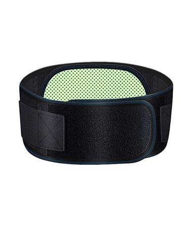 Tiiffy lumbar spine belt removable self-warming magnetic therapy support reciprocal Raupturmalin gentle hot moxibusization (size: XL)