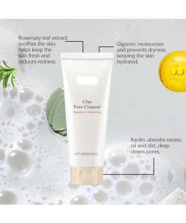 Nettoyant Visage Hydratant Et Nettoyant For Les Pores - Nettoyage Doux Contr le Du S bum Hydratation Rafra chissement De La Peau Du Visage Sans Tiraillements(2PCS) 1 g (Lot de 1) - Buy Online on GoSupps.com