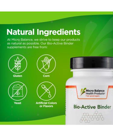 Micro Balance Bio-Active Binder for Gut Health - Charcoal, Zeolite, Fulvic & Humic Acids - Toxin & Biofilm Removal - Reduce Bloating & Gas - Buy Online on GoSupps.com