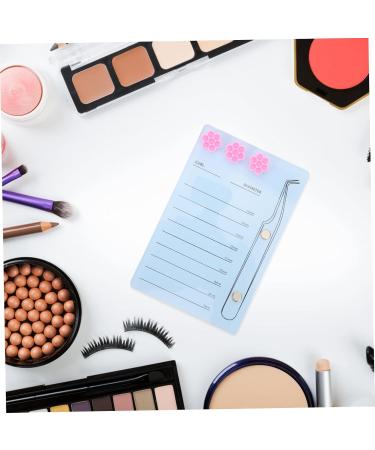 Healeved Magnetic Eyelash Board False Eyelashes Tool Eyelash Pallet Lash Trays for Lash Extensions Lash Holder Board Eyelash Storage Board Eyelashes Trays Scale Plate 2 in 1 Acrylic - Buy Online on GoSupps.com