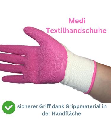 Medi Textile Compression Gloves - Easy Creation & Simple Handling (Size L) - Olanmarp Waeschenetz - Buy Online on GoSupps.com