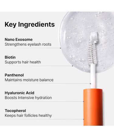 GROWTURN Eyelash Serum Lash Growth & Conditioning Serum for Fuller Longer Lashes 2-in-1 Dual Lash Serum for Day & Night Treatment K-Beauty by lilyeve 0.27 fl. oz. - Buy Online on GoSupps.com