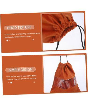 Beavorty 4pcs Hair Dryer Storage Bag Drawstring Storage Pouch Hair Dryer Case Travel Hair Dryer Coffee Pvc - Buy Online on GoSupps.com