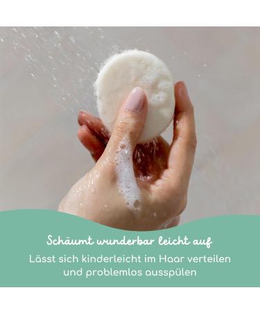 boep Natural and Organic Solid Shampoo - For Babies Children and Sensitive Skin - Fragrance and Plastic Free #ZeroWaste (60g) - Buy Online on GoSupps.com
