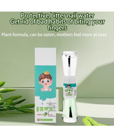  Yianyal Anti-nail biting polish for children and adults 5 ml Bitter Taste Stop Nail Biting Nail Polish care for children and adults stops thumb sucking stops nail biting - Buy Online on GoSupps.com