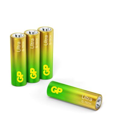 AA Battery GP Alkaline Ultra 1.5 V Pack of 4