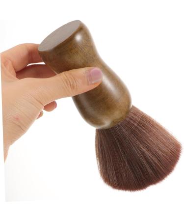 Men's Beard Brush with Wooden Handle - Premium Shaving Set & Hair Cleaning Brush - Travel Size 11x6.5cm - Musthave Grooming Accessory - Buy Online on GoSupps.com