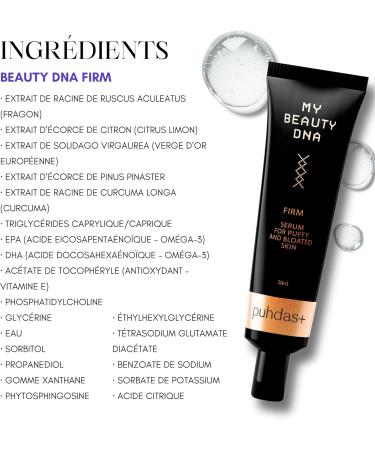 S rum visage puhdas+ BEAUTY DNA FIRM : pour peau gonfl e et congestionn e 30ml avec 5 extraits v g taux DHA EPA et vitamine E. S rum visage v gan fabriqu en Finlande - Buy Online on GoSupps.com