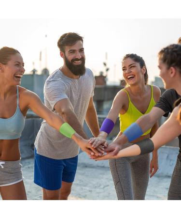 9 Pieces Pre Wrap Athletic Tape Foam Underwrap 30 Yards - Assorted Colors - for Hair, Ankles, Wrists, Hands, Knees, Elbow - Sports Prewrap Soccer Bandage - Buy Online on GoSupps.com