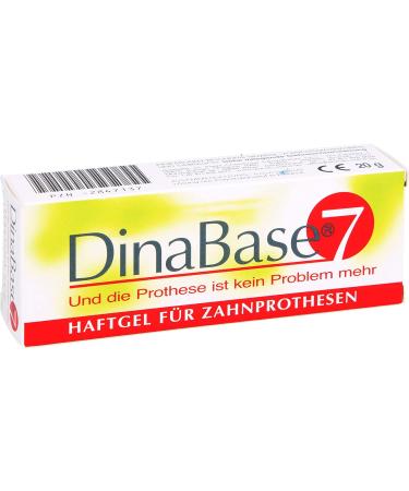 Dinabase 7 Detention Gel for Dentures - Long-lasting Adhesive for Secure Fit International Shipping Available - Buy Online on GoSupps.com