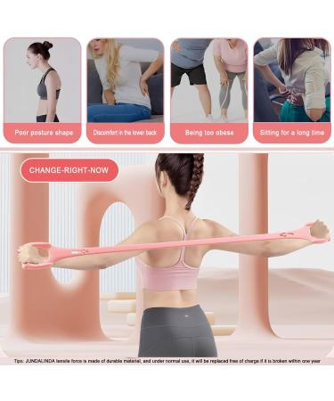 Premium Figure 8 Resistance Bands for Full Body Workout | Elastic Stretch Bands for Arms Back Legs & Shoulders | Yoga Pilates & Physical Therapy | Home Gym Equipment - Buy Online on GoSupps.com