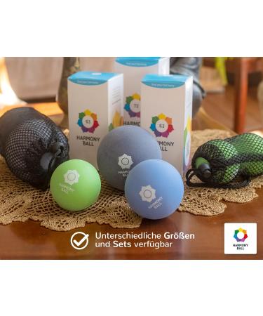 Buy Fascia Balls Set - 2 Natural Rubber Soft Balls for Fascia Training Yoga & Massage - 7.2 cm Diameter - International Shipping Available - Buy Online on GoSupps.com