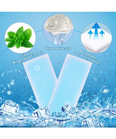 Horuili Gel Cooling Plasters - 5 Ice-Cold Hydrogel Pads for Instant Relief | Cooling & Refreshing Compress for Adults & Children - Buy Online on GoSupps.com