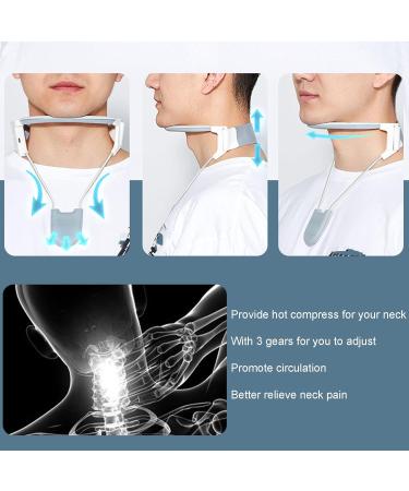 Adjustable Heated Neck Support for Posture Correction | Temperature Control & Hot Compress Device - Buy Online on GoSupps.com