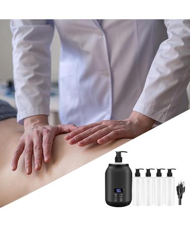 Portable Electric Oil Warmer for Massage - Black | International Shipping Available - Buy Online on GoSupps.com