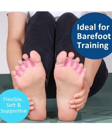 Toe Separator Set of 4 - Bunion Corrector for Men & Women | Blue & Pink Toe Spacers for Bunions - International Shipping Available - Buy Online on GoSupps.com