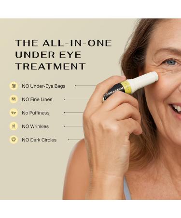 CumaBalm Eye Balm with Turmeric and Retinol for Puffy Eyes & Dark Circles Vegan - Buy Online on GoSupps.com