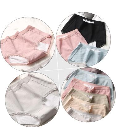 DINGHONGLI 4 Pcs Cotton Underwear Menstruation Underpants Maternity Thongs Kindly Yours Underwear Women Womens/478 Large Assorted Color - Buy Online on GoSupps.com
