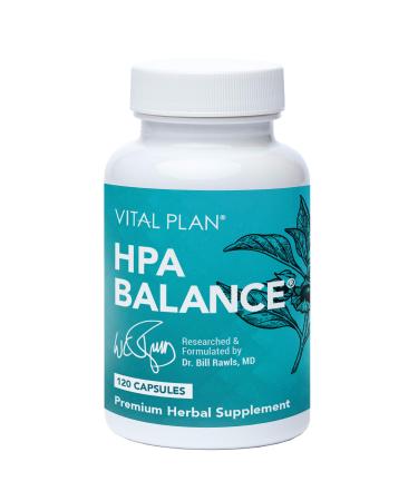 Vital Plan HPA Balance Adrenal Supplement by Dr. Bill Rawls - Adrenal, Mood & Hormone Support for Women & Men w/ Sensoril Ashwagandha, Relora & L-Theanine