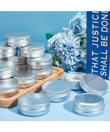 PandaHall Elite 30ml Aluminum Box - Column Design Platinum Finish Silver - Perfect for International Shipping - Buy Online on GoSupps.com