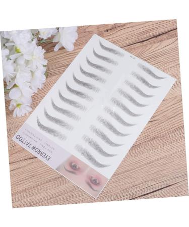 Beavorty 6 Pcs 3d Eyebrow Stickers Brow Transfer Stickers Makeupset Imitation Eyebrow Water Proof 6d The Lazy - Buy Online on GoSupps.com