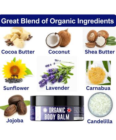 natriglo Intensive Body Moisturiser for Dry Skin | Shea Butter Moisturiser for Acne Prone Skin | Eczema Cream | Body Creams for Women Men Children with Coconut Oil Lavender Vitamin E - Buy Online on GoSupps.com