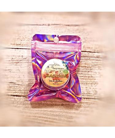 MAGNOLIA Perfume - Eau de Parfum - Solid Balm - Natural Essential Oils Aromatherapy Fragrance (Magnolia Gardenia Boronia Champaca Hyacinth Narcissus Tuberose) - Travel Size Party Gifts - 0.5oz - Buy Online on GoSupps.com