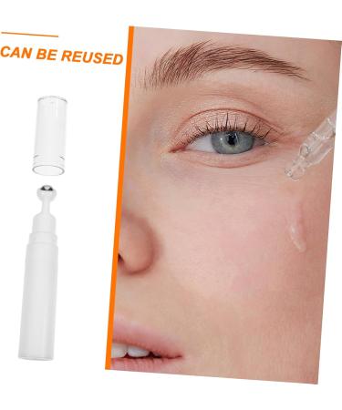 FRCOLOR Essential Oil Buttercream Eye Creams Creami Makeup Cream Tool Empty Roller Ball Applicator Roller Eye Cream Bottle Eye Cream Applicator Portable Roller Bottle Acrylic Travel White - Buy Online on GoSupps.com