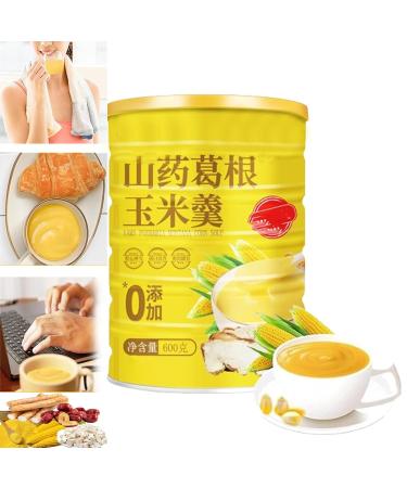 Chinese Yams Red Dates and Corn Soup Instant Corn Paste Convenient Breakfast Food Yam and Corn Powder Chinese Yam Red Dates Corn Soup Healthy Nutritious Breakfast (1 Pcs)