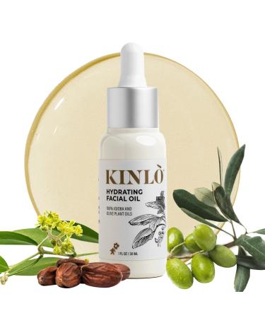 Kinlo Hydrating Face Oil Jojoba oil Olive oil with Vitamin E Face Oil Moisturizer Deep Hydration Nourishing. 1 fl oz facial oil for gua sha massage oil face moisturizer