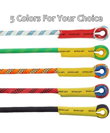 Emekian 14mm Static Rock Climbing Rope for Fire Safety Rescue - 98ft with Non-Slip Gloves - Buy Online on GoSupps.com