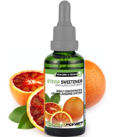 Alphapower Food |Stevia sugar -free flavor drops pink grapefruit |100% natural liquid aroma + sugar substitute for water muesli desserts smoothies natural pink grapefruit aroma 50.00 ml