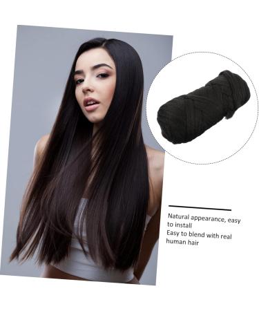 Didiseaon 2 Rolls Brazilian Wool Braid Wig Hair Wire Realistic Women Wig Braid Hair Line Long Hair Wig Hair Extensions Line Braid Hair Wire Long Realistic Wig Natural Hair Wig Hair Accessory 19.9X9X7CM Black - Buy Online on GoSupps.com
