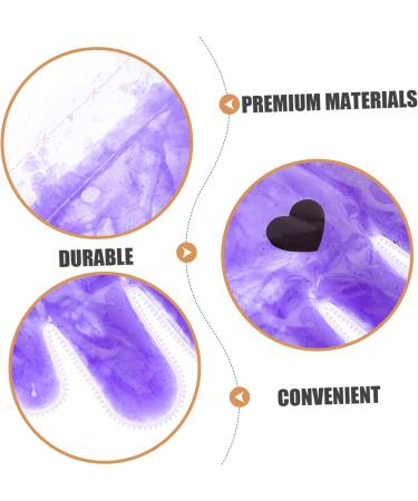 FRCOLOR 1 Pair Hand Wax Set Foot Wax Set Gel spa Gloves Repairing Hand Masks Hand Care Gloves Cracked Hand Gloves Clear moisturizing Gloves Beauty Hand Masks Gel spa Masks Milk Facial mask 25x5.4x0.8cm Violet - Buy Online on GoSupps.com