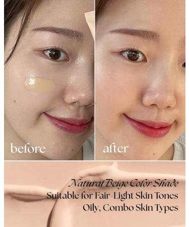 Mother Made Korean CC Cream SPF 50 PA+++ Fair to Light Skin Tone 1.35 fl.oz - Color Correcting Matte Finish Tinted Moisturizer - Buy Online on GoSupps.com