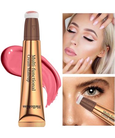  Bavokon Blush Highlighter Makeup for Women Highlighter Stick Contour Cream Beautiful Wand Blush Stick Contouring Stick Face Contouring Makeup Blush Multifunctional Blush Stick - Buy Online on GoSupps.com