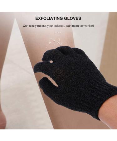 Beavorty 12 Pairs Back Scrub Gloves face Scrubber Body Towel Mittens Bath sponges for Shower Household exfoliating mitt Bath exfoliating Gloves Polyester Bathing Glove Protective Shower hat - Buy Online on GoSupps.com