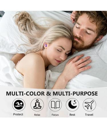 PEEH Silicone Ear Plugs for Swimming and Noise Reduction - 4 Pairs Reusable Earplugs for Surfing, Shooting, Motorcycle, Sleeping, and Snoring - Hearing Protection Earbuds for Noise Cancelling (Mix Color) - Buy Online on GoSupps.com