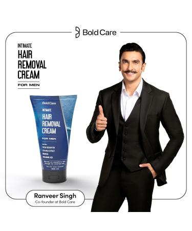 Intimate Hair Removal Cream for Men - Fast Painless & Soothing for All Skin Types - 100ml - Buy Online on GoSupps.com