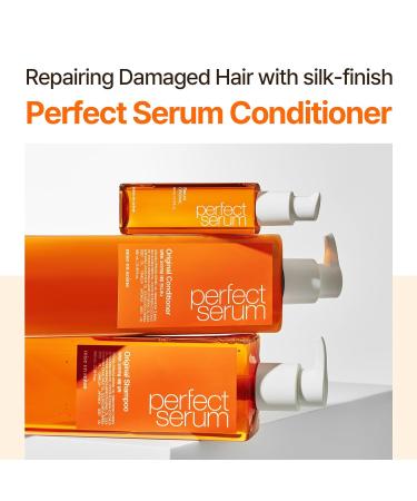 Mise En Scene Perfect Serum Conditioner for Damaged Hair - Nourishing Argan & Jojoba Oils for Smooth Glossy Hair - 22.99 Fl. Oz - International Shipping Available - Buy Online on GoSupps.com