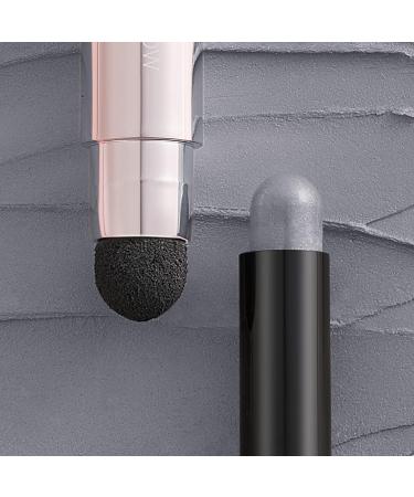 FOCALLURE Black Sesame Eyeshadow Stick - Matte & Shimmer Waterproof Creamy Eye Shadow Pencil with Built-in Smudger - Buy Online on GoSupps.com