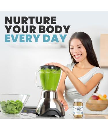 TrueSeaMoss Sea Moss Gel - Alternative Form of Sea Moss - Wildcrafted Irish Sea Moss Gel - Sea Moss Gel Organic Raw - Made in the USA - Wildcrafted Sea Moss Gel 473ml (16 Fl Oz) - Buy Online on GoSupps.com