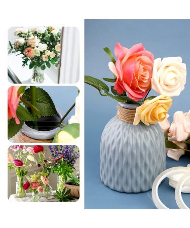 Clear Waterproof Floral Tape 1/4 inch - 2 Rolls for Floral Arrangements & Crafts - Buy Online on GoSupps.com