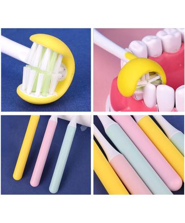 Suicra Three-Sided Soft Toothbrush for Adults - Pink | Ultimate Oral Hygiene & Teeth Massage Tool - Buy Online on GoSupps.com