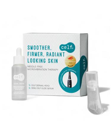 CELF Beauty Micro Vibration Needle-Free Microneedling Pen Compatible with Oral-B iO's Vibrations Skin Care Tool for Ageing Reduction Serum Penetration & Skin Brightening (Toothbrush Not Included)