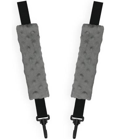 Harness Seat Belt Strap Covers - Padded Universal Set of 2, Reversible Design (Swing/Grey) - Buy Online on GoSupps.com