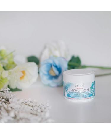Hyaluron & Amber Algae Anti-Aging Cream - Day & Night for 40+ | Micro-Collagen & Hyaluronic Acid - 50ml - Buy Online on GoSupps.com
