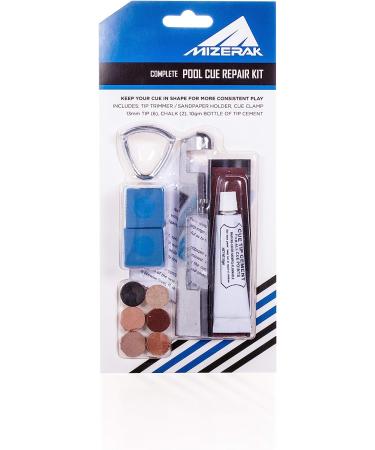 Mizerak Pool Cue Repair Kit - Complete Set for Cue Maintenance - Buy Online on GoSupps.com
