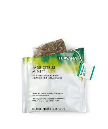 Teavana Jade Citrus Mint Full Leaf Sachets pack of 12 12 Count (Pack of 1)